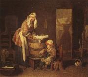 jean-Baptiste-Simeon Chardin, The Washerwoman